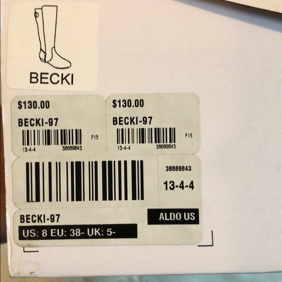 Aldo Black Boots - Picture 6 of 6